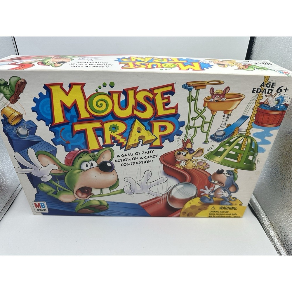 2005 MOUSE TRAP Board Game by Milton Bradley Hasbro Complete